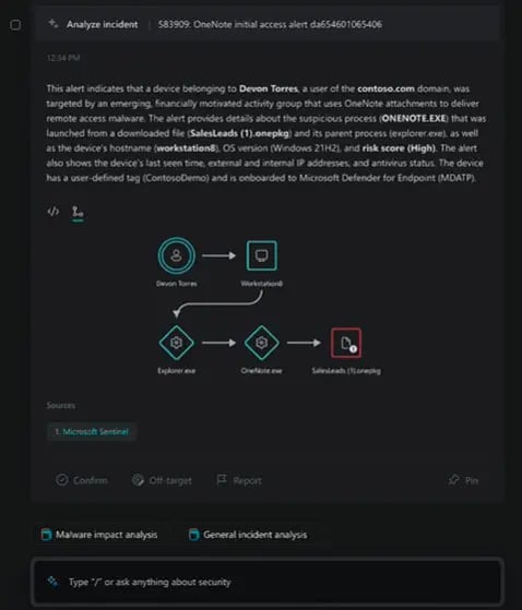 Security Co-Pilot Example