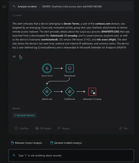 Security Co-Pilot Example 